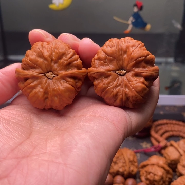 山***呀把件文玩核桃蛙蛙蛙全品
