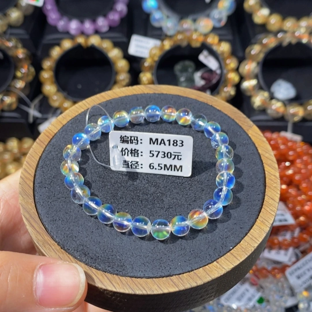 手链月光石未镶嵌MA183#6.5mm