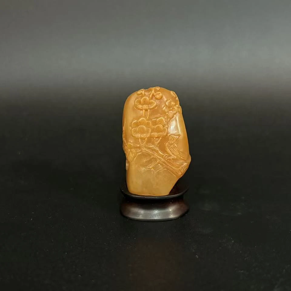梅雀 田黄石 21.7g/381