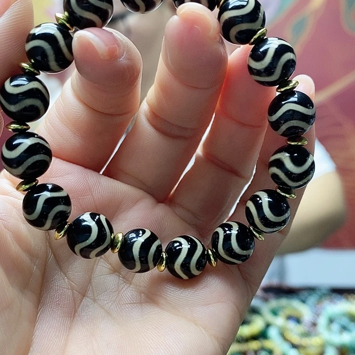 玛瑙/玉髓合金颈饰