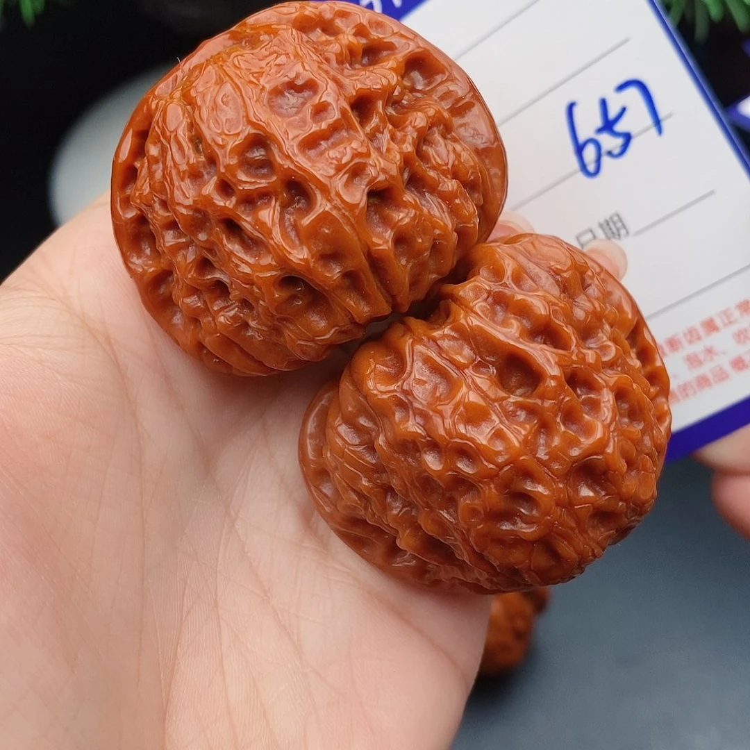 8***8把件文玩核桃45团圆657