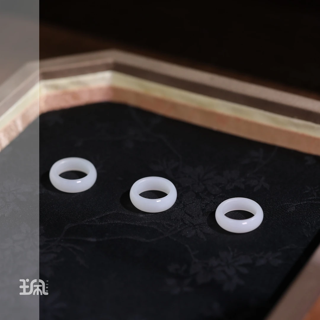 故音|和田玉*戒指*未镶嵌YJC25011609多样性发其一（P）