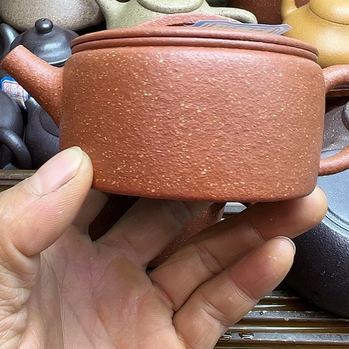 茶壶紫砂红降坡泥