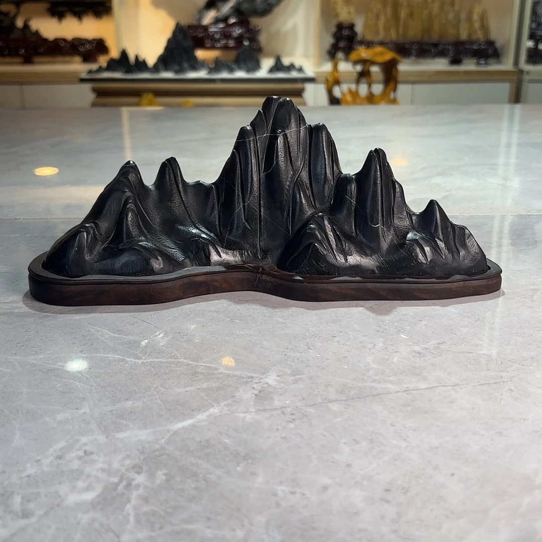 乐***活灵璧石手工雕刻奇石摆件