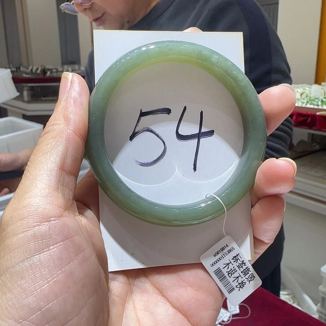 和田玉未镶嵌手镯515