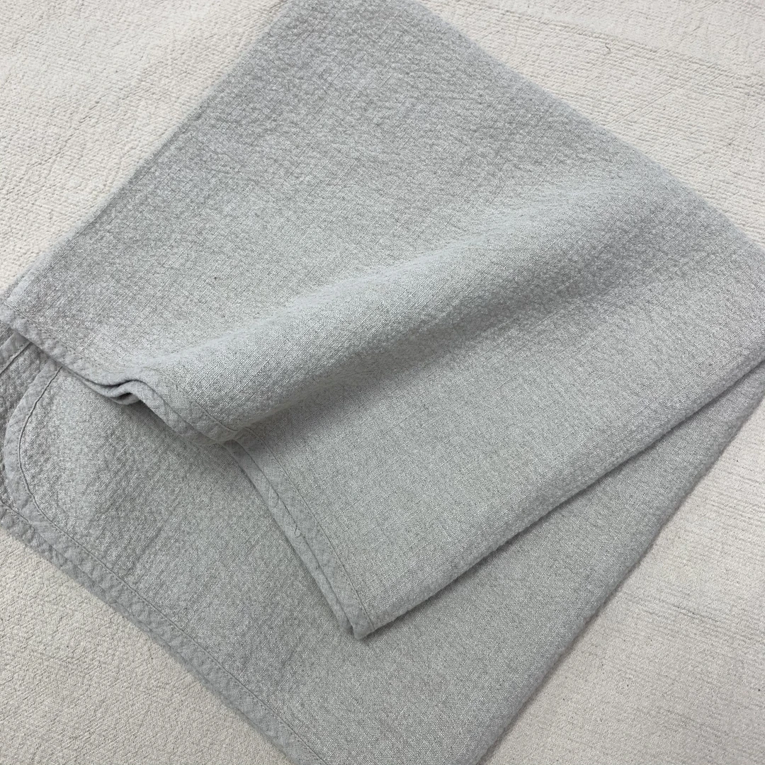 《元七猫-星辰系列》 雨露汉麻浴巾简约吸水加厚麻色素色方形简约