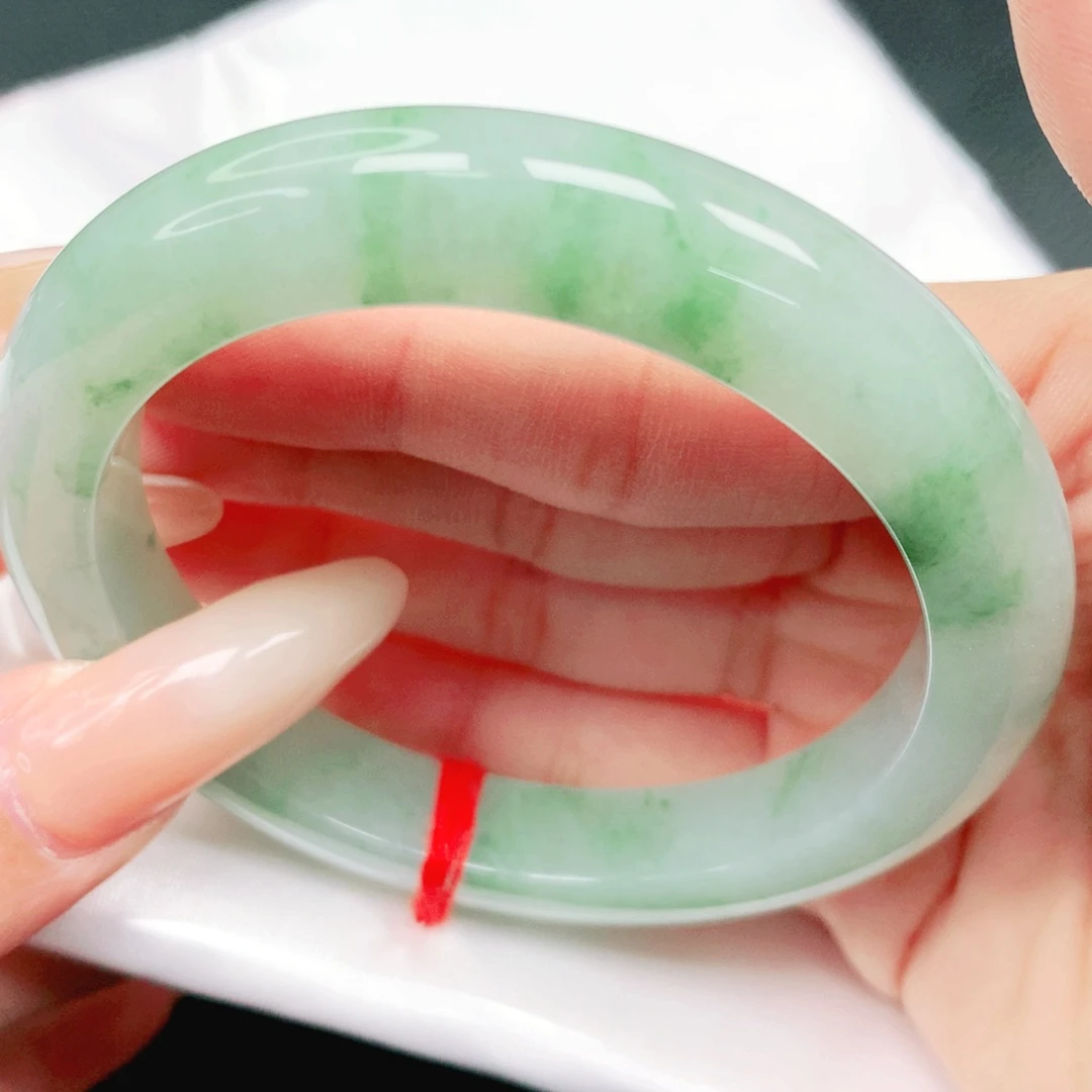 翡翠未镶嵌手镯56