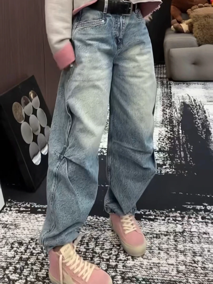 木子洋｜高货无弹褶皱弯刀裤