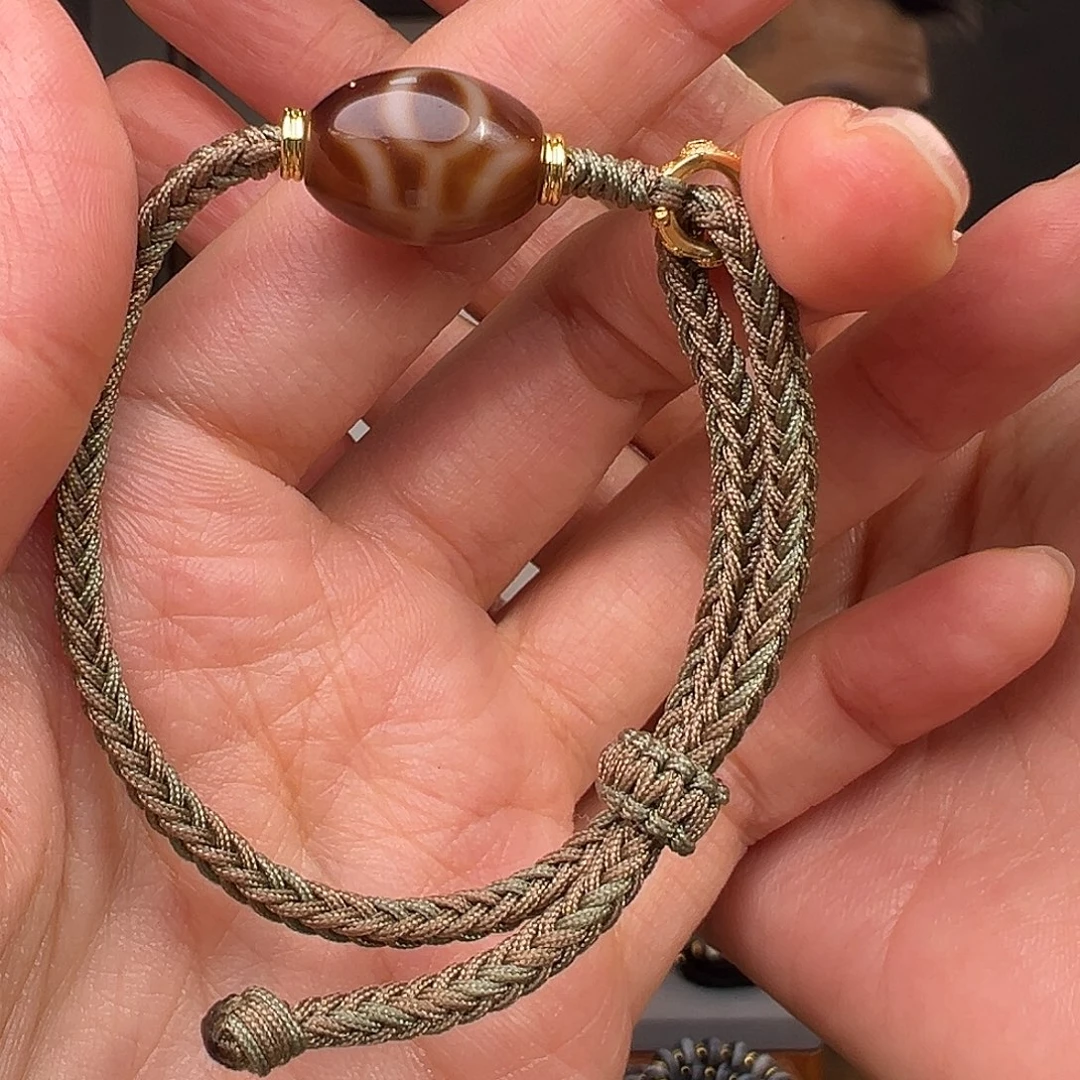 幻***源玛瑙/玉髓未镶嵌颈饰