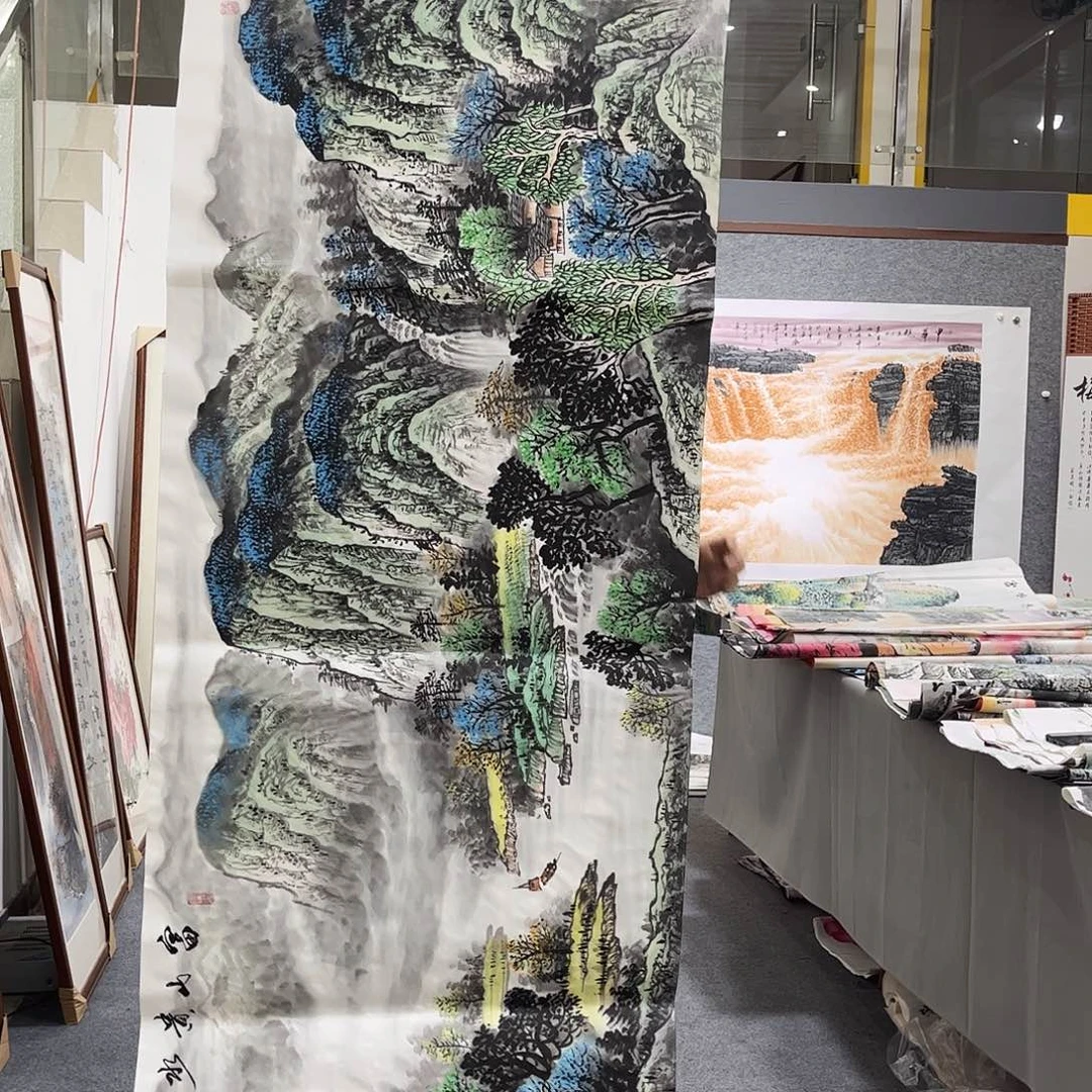 国画LT国画作品单幅任发