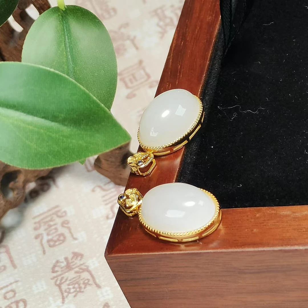 【老王好物优选】天然和田玉耳饰多样性发一996888