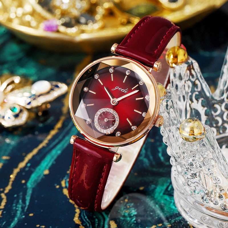 皮带手表个性韩版小表盘学生石英表C003