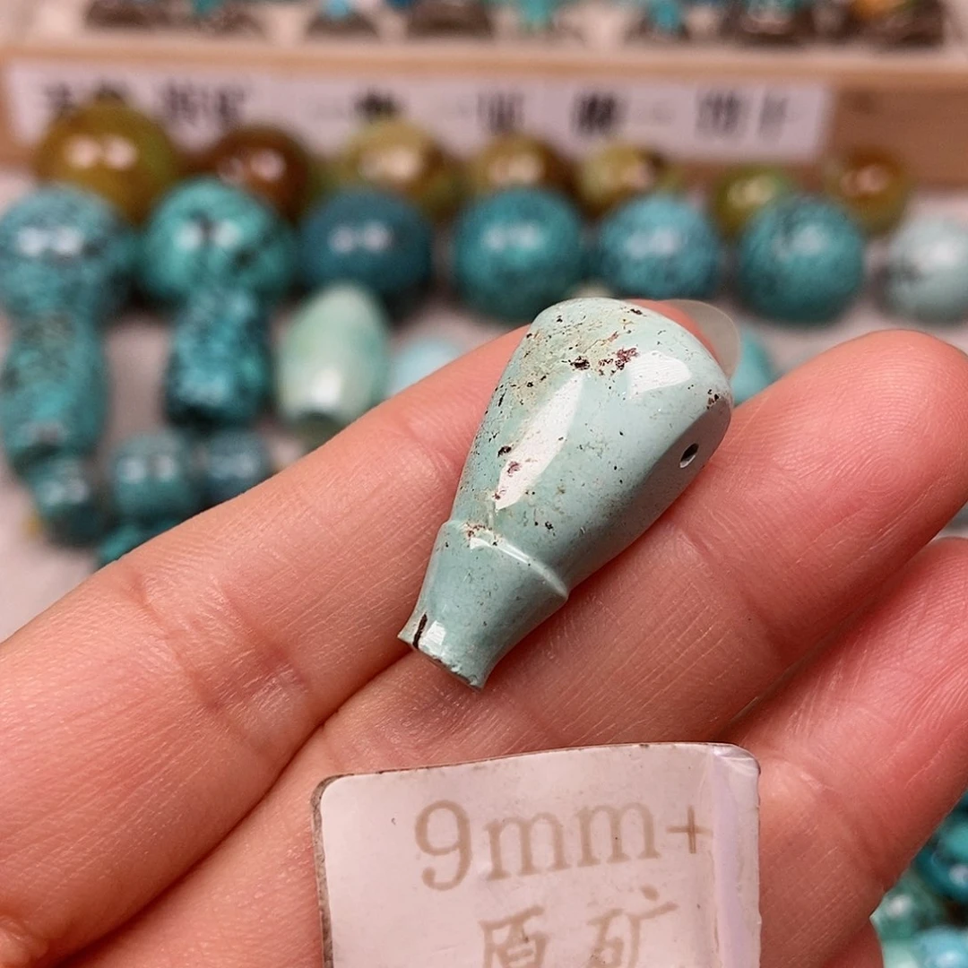 未镶嵌绿松石珠宝半成品