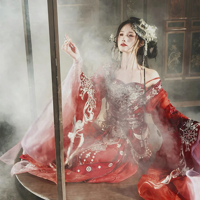 涂七七【情人蛊套装--年中折扣不退不换】异域系列大袖襦中国风汉服