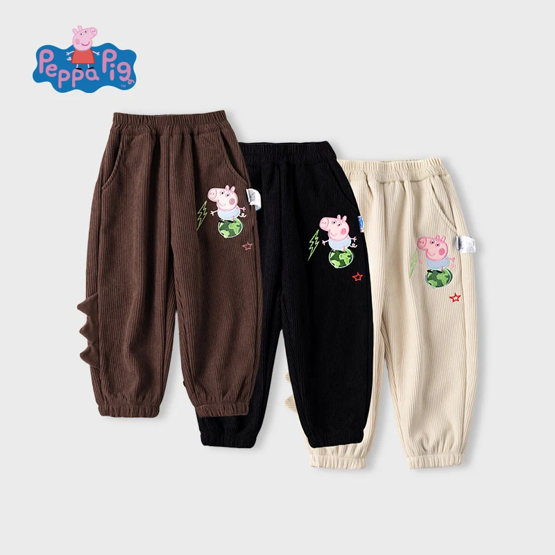 小猪佩奇儿童休闲裤X23029宝宝宽松长裤童装裤子儿童裤小童