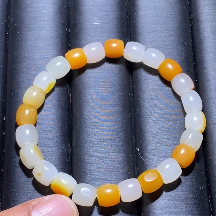 和田玉未镶嵌套链