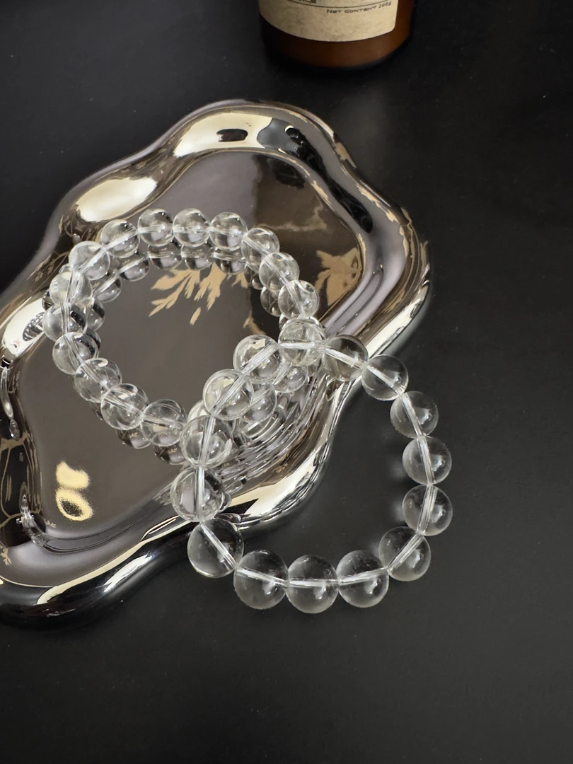 重复显化 双AA白水晶12mm百搭王放大UP消磁净hua 多样性发货/一条