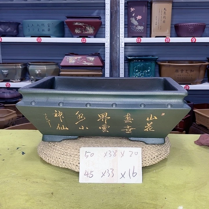 紫砂花盆宜兴紫砂厂