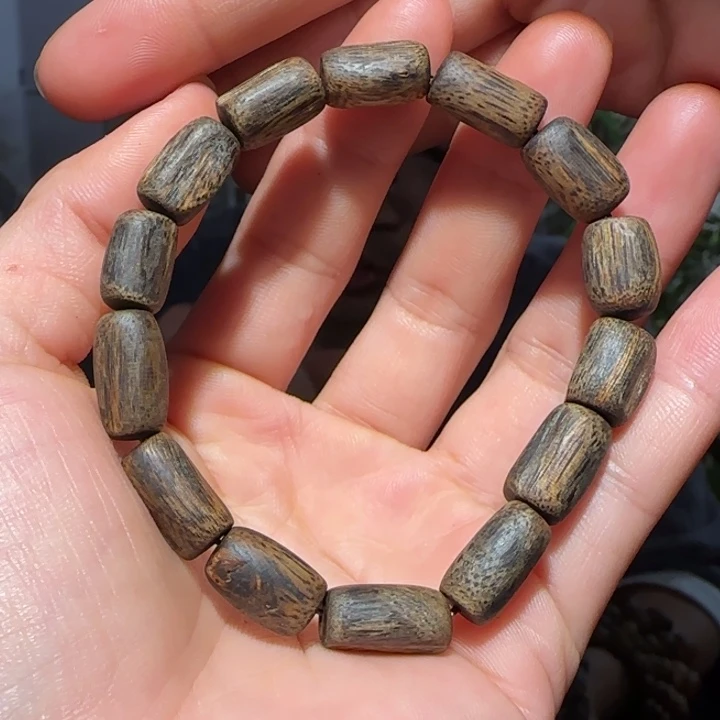 手串沉香张勺子手串8.6克