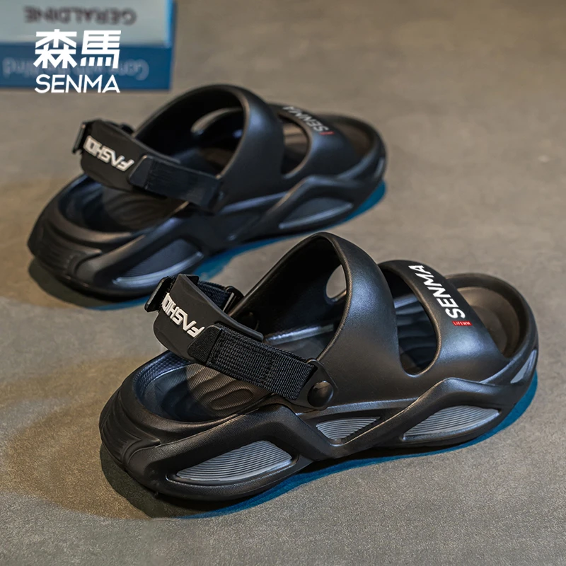 森马凉鞋男款时尚休闲软底沙滩鞋透气清凉开车钓鱼户外凉拖鞋男款