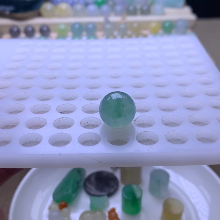 未镶嵌手链翡翠13.3翡翠圆珠