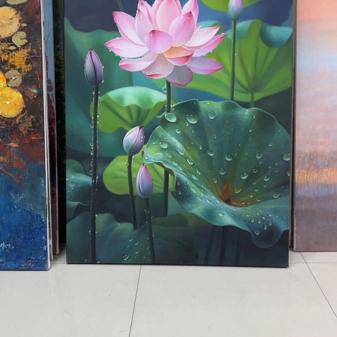 万***w手工手绘精品油画内框80+120尺寸