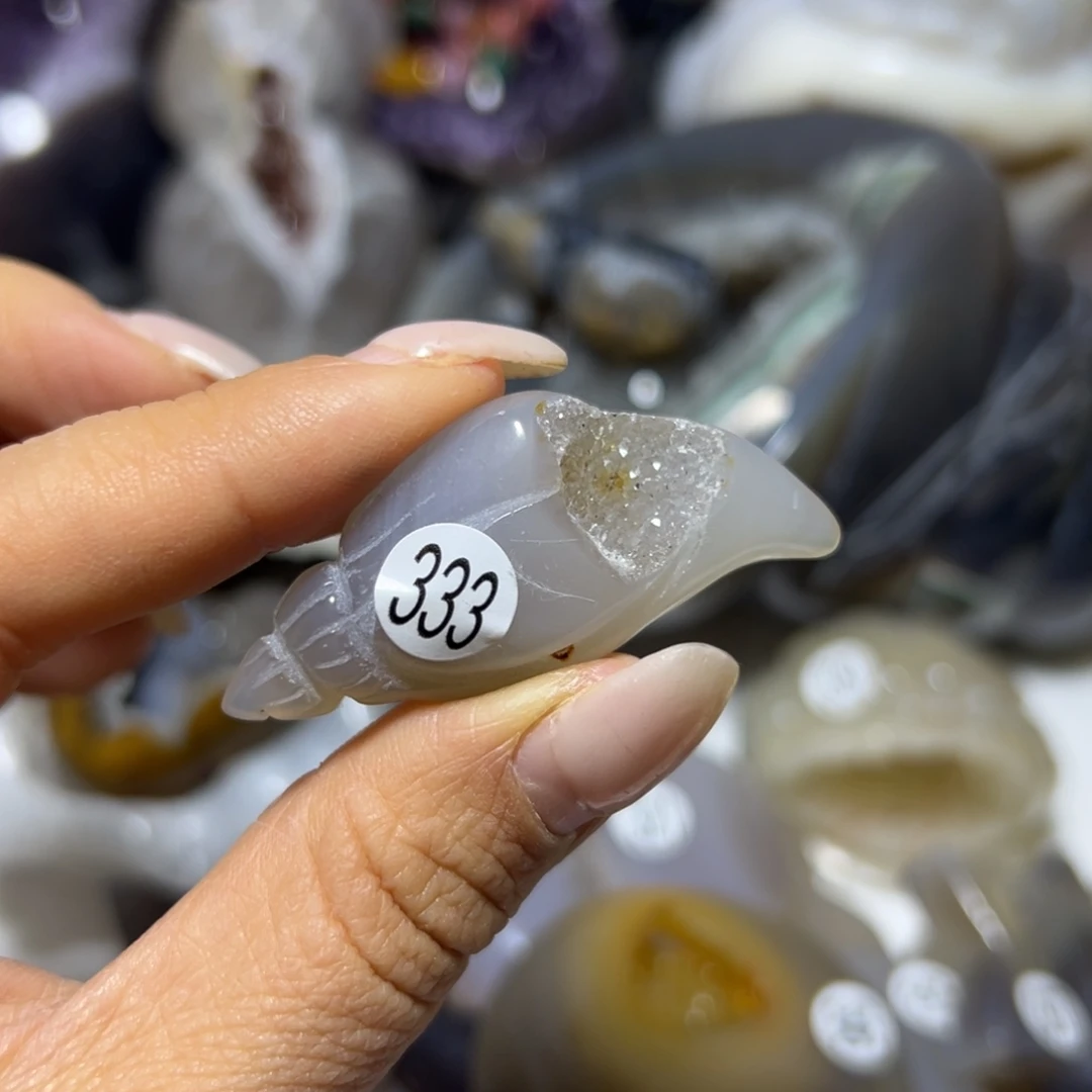 玛瑙/玉髓未镶嵌雕刻件