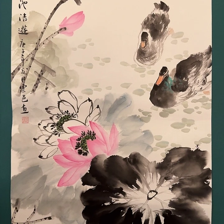 国画云老师作品画作