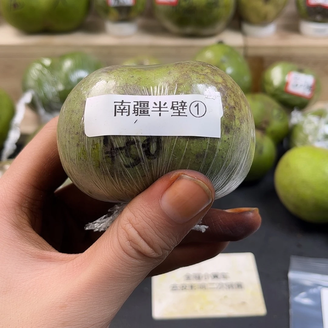 堵***绳核桃南疆石半壁江山 定制摆件 去皮影响二次销售