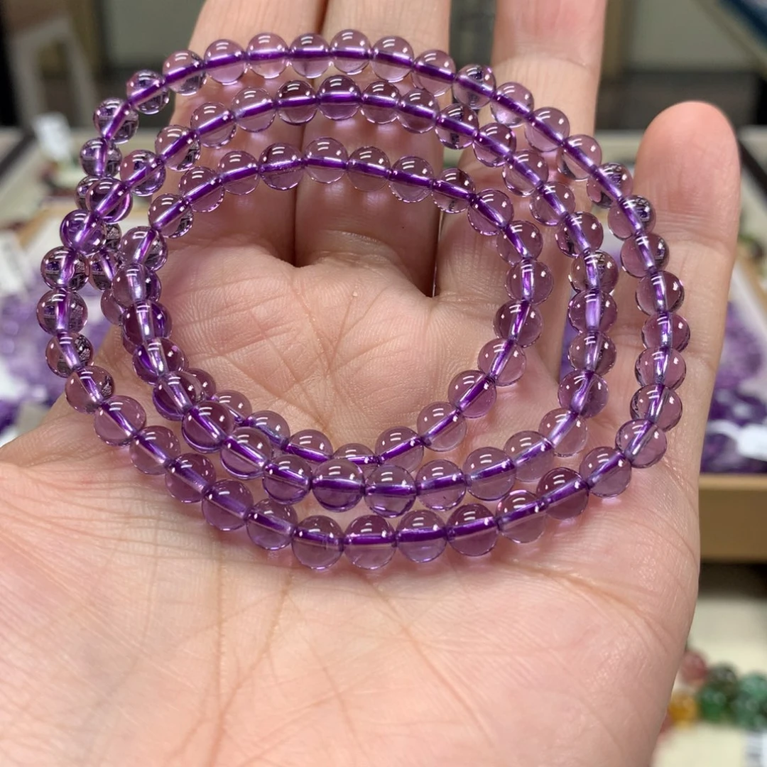 水晶手链未镶嵌5.8左右