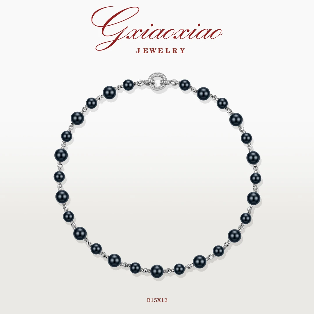 G XIAOXIAO 法式气质高级感优雅百搭项链 B15X12