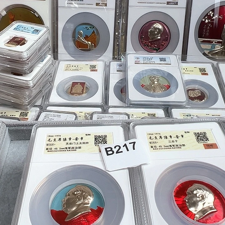 奋***生其他普通金属精品像章217号像章8枚海