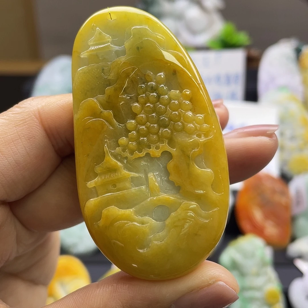 翡翠吊坠(不含链)未镶嵌