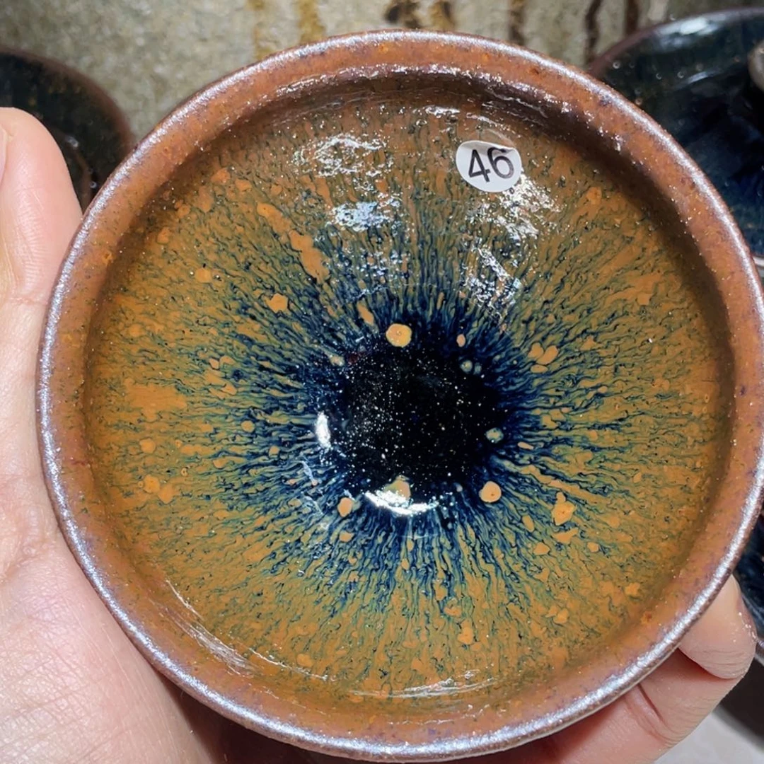 茶盏龙窑柴烧建盏46
