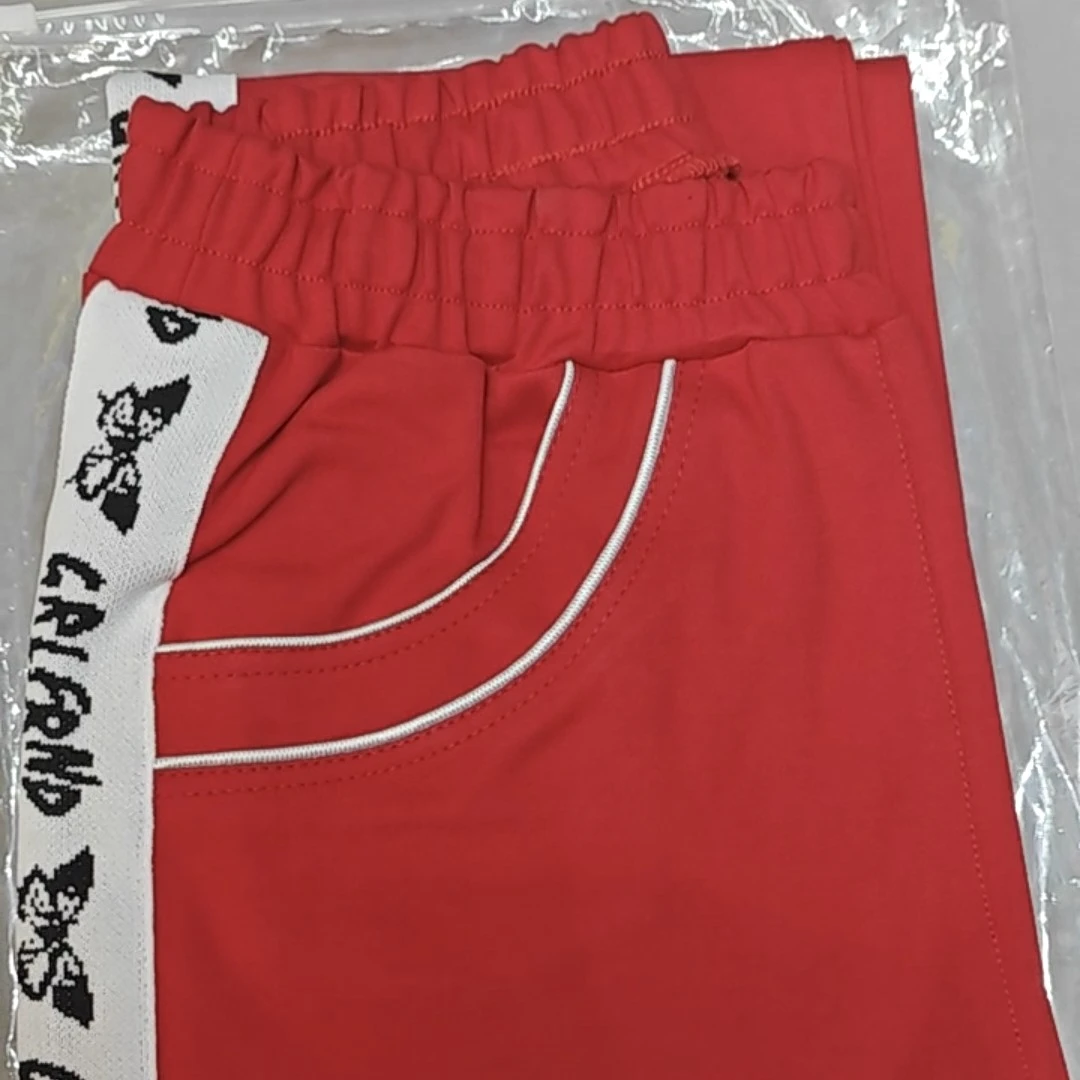 380克罗马棉裤子，红色，不退不换。看好再拍