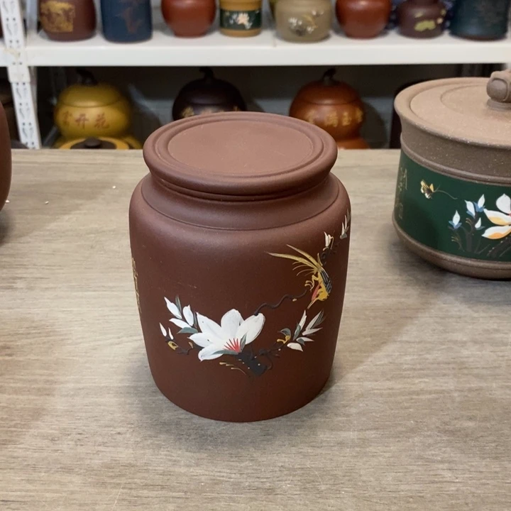 紫砂茶叶罐紫砂茶叶罐