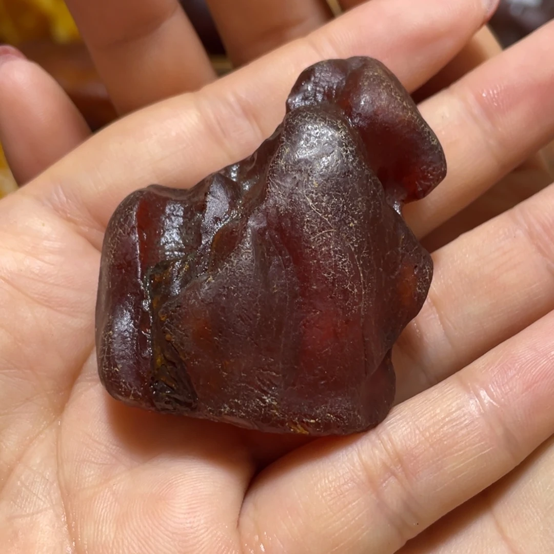 定制琥珀未镶嵌平***5原石