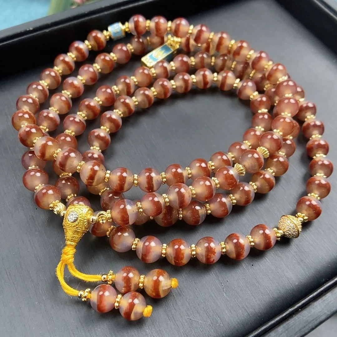 玛瑙/玉髓玛瑙项链合金