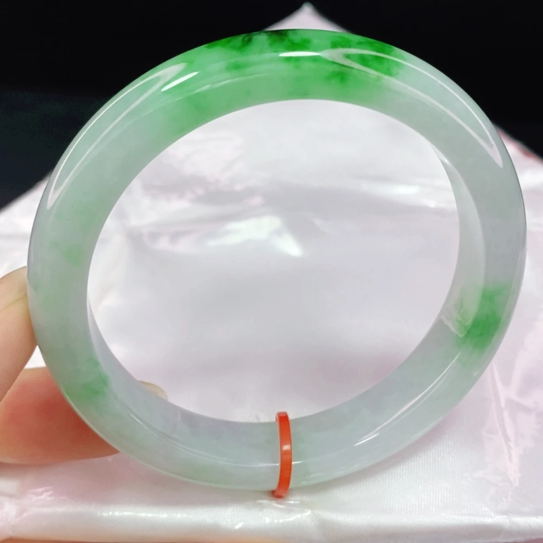 未镶嵌手镯翡翠57.6正圈