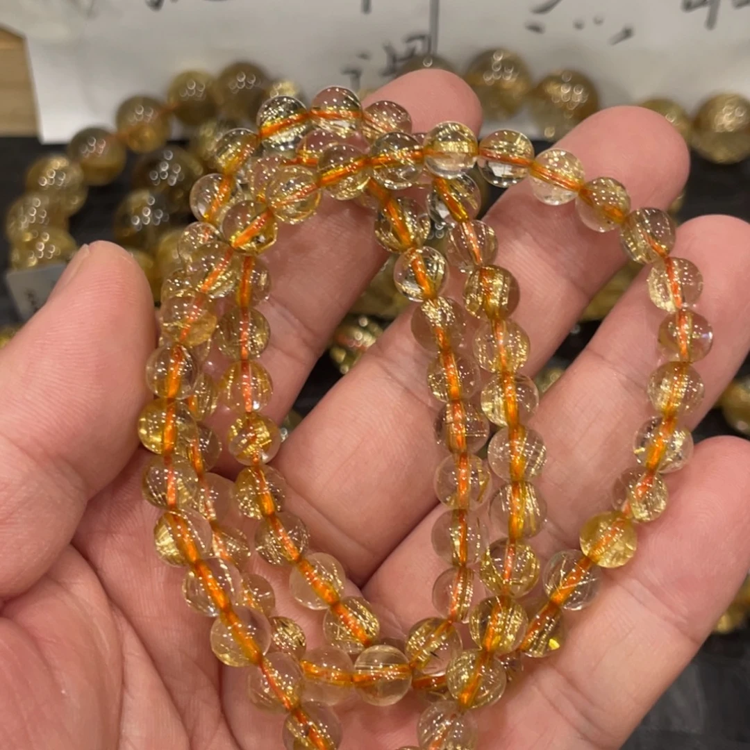 水晶手链未镶嵌e568钛晶
