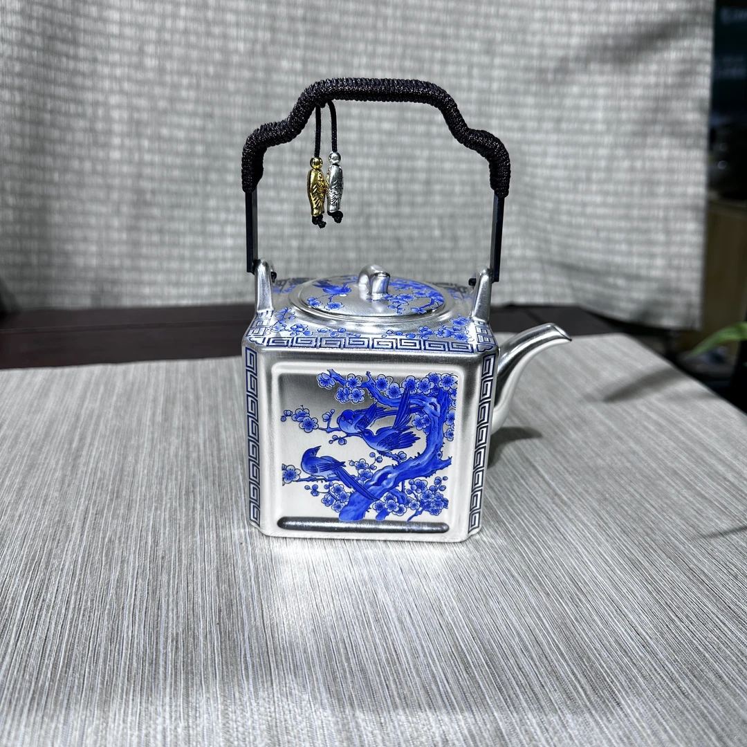 【中国邮政专属链接】喜上眉梢鎏银提梁壶1483