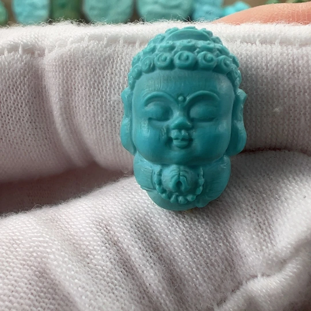 未镶嵌绿松石配饰12.6mm