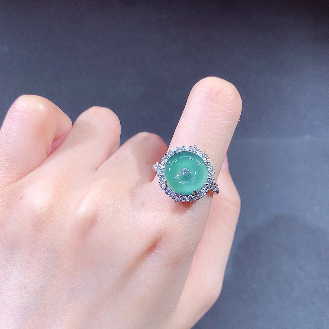 未镶嵌戒指翡翠翡翠