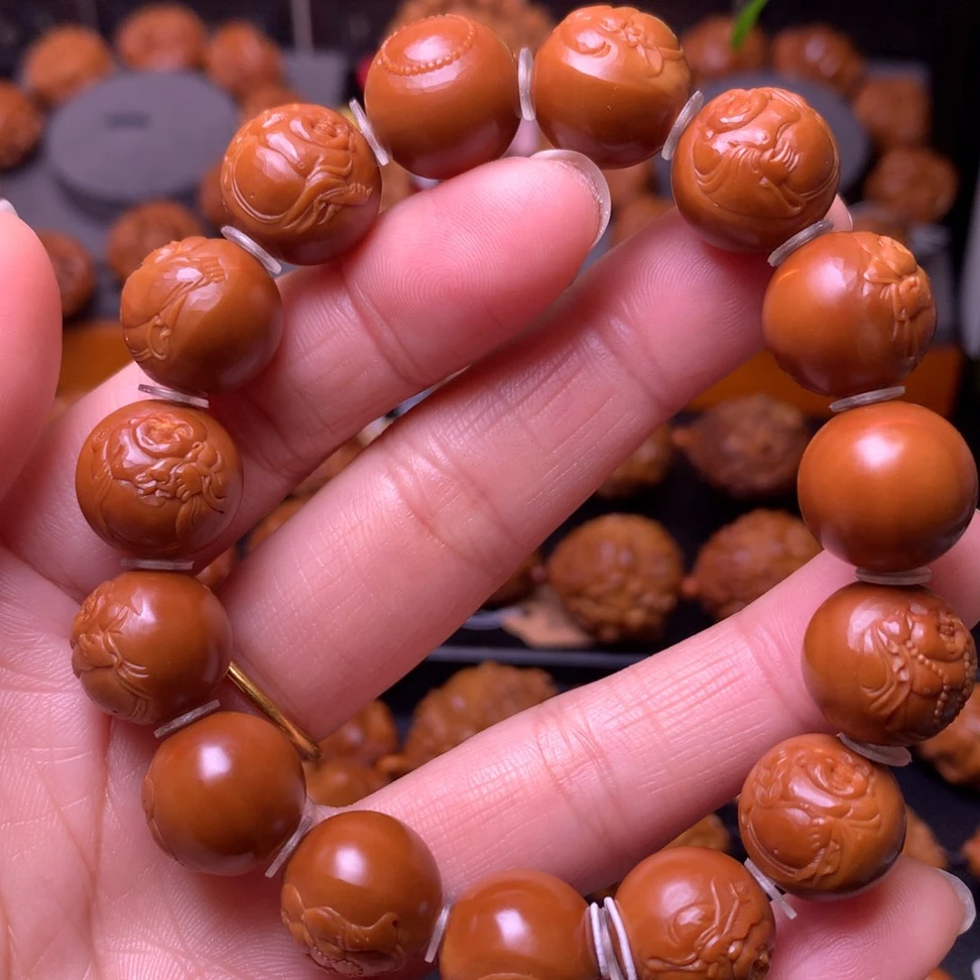 橄榄核手串/手链弥勒14尺寸