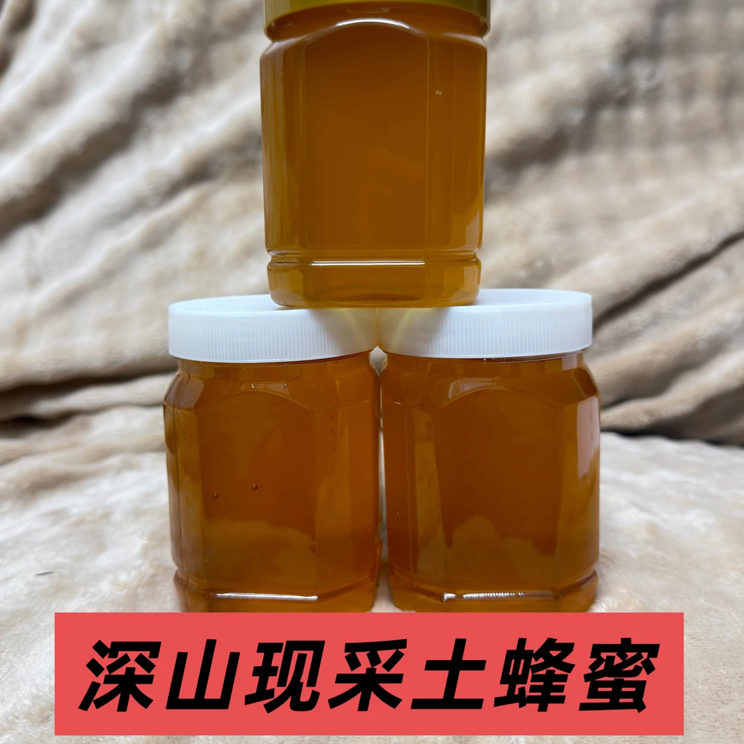 广西悬崖土蜂蜜自采纯正天然原蜜野生土蜂蜜100%纯蜂蜜