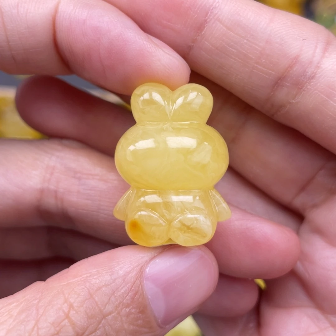 裸石琥珀未镶嵌蜜蜡