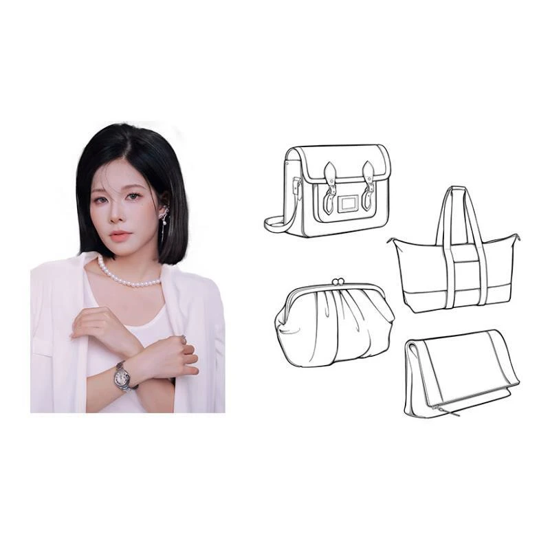 2025新款手工真皮女包-1179