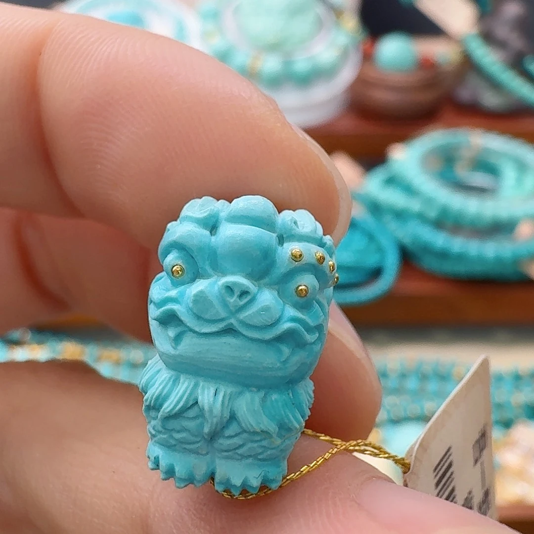 绿松石未镶嵌珠宝半成品