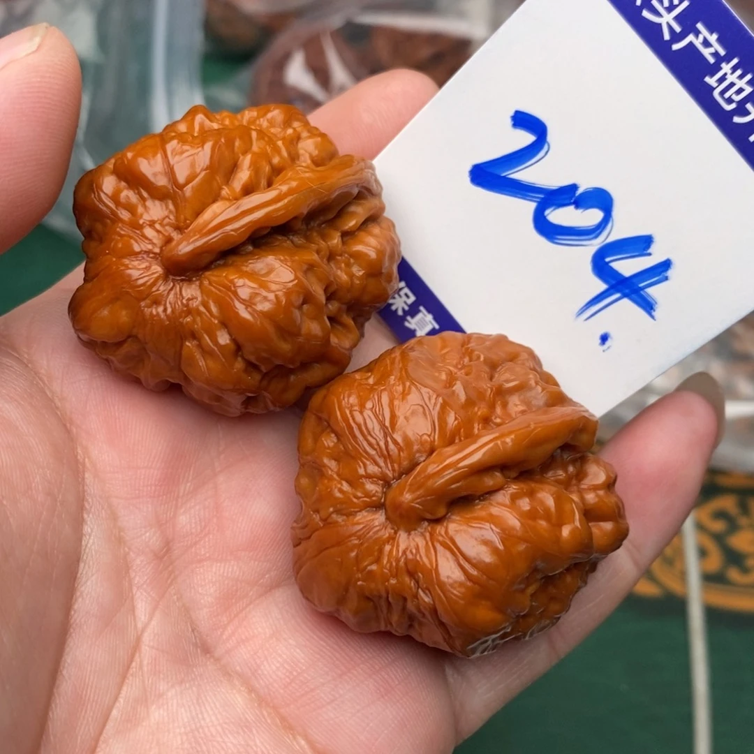 把件文玩核桃一根筋
