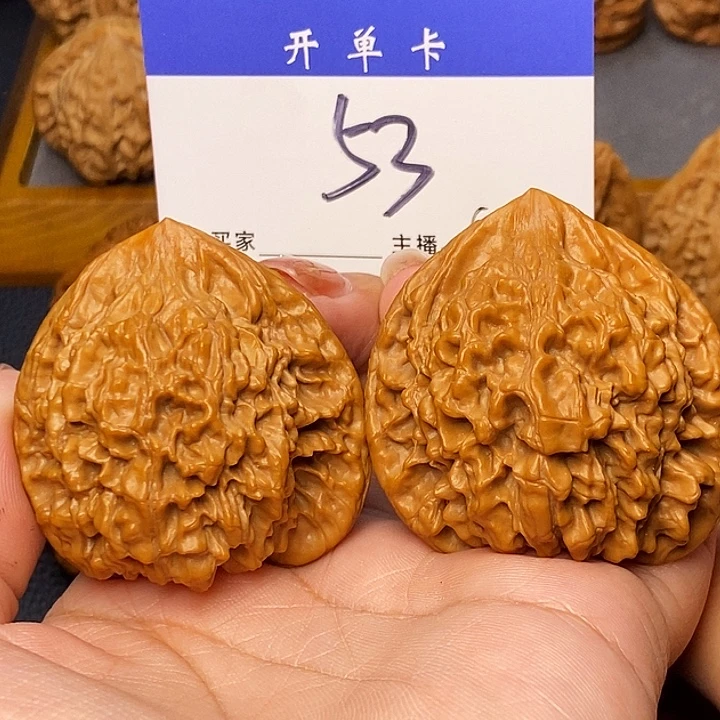桃核吊坠官帽47有修s